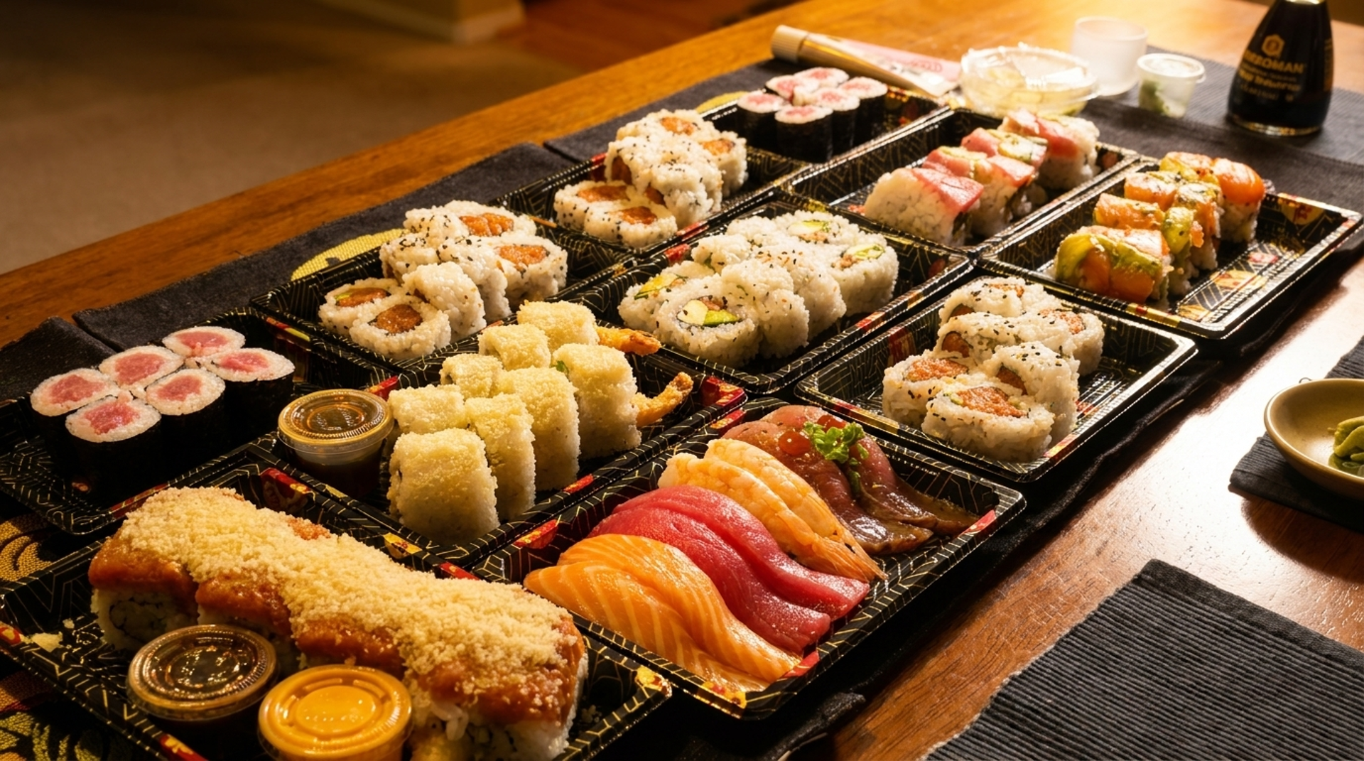 All-You-Can-Eat Sushi, Three Tiers to Choose From