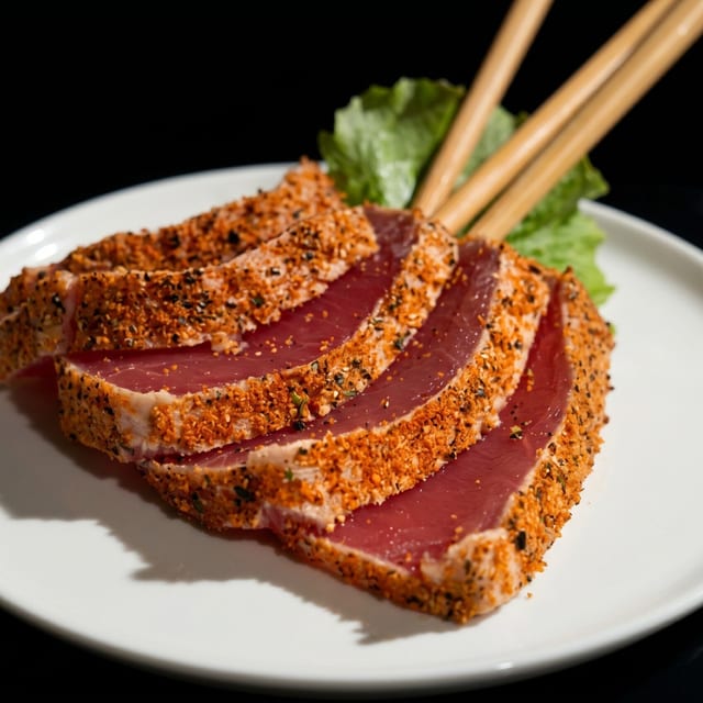 13. Cajun Tuna Tataki.