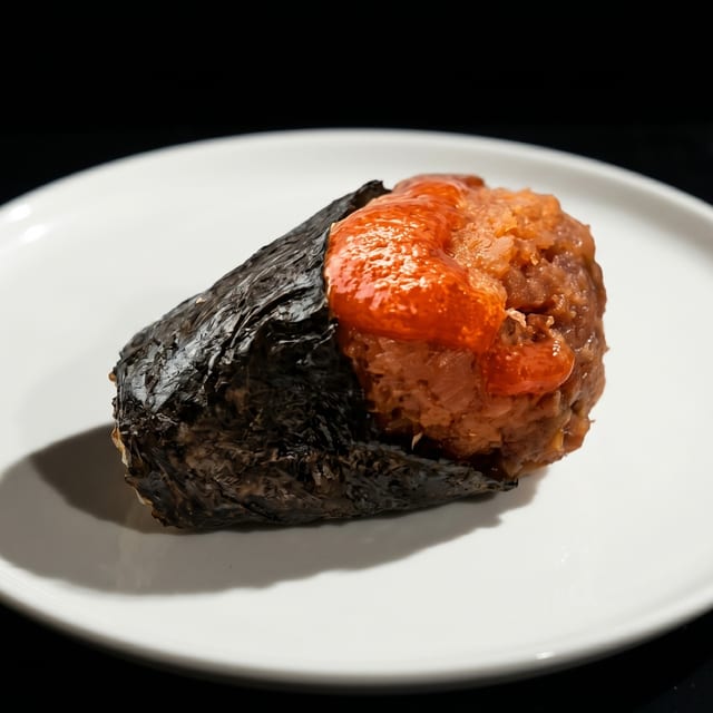 Spicy Tuna Hand Roll.