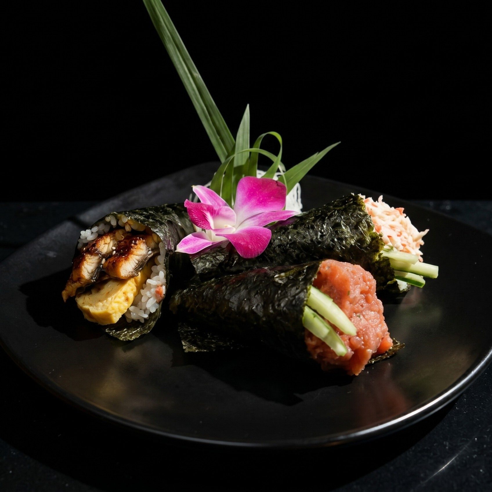 104. 3 Hand Roll Combo.