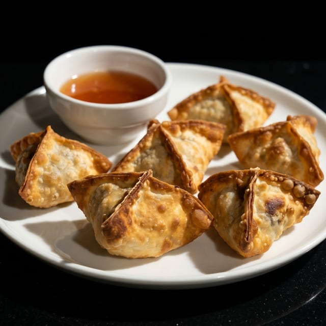 12. Cream Cheese Gyoza.