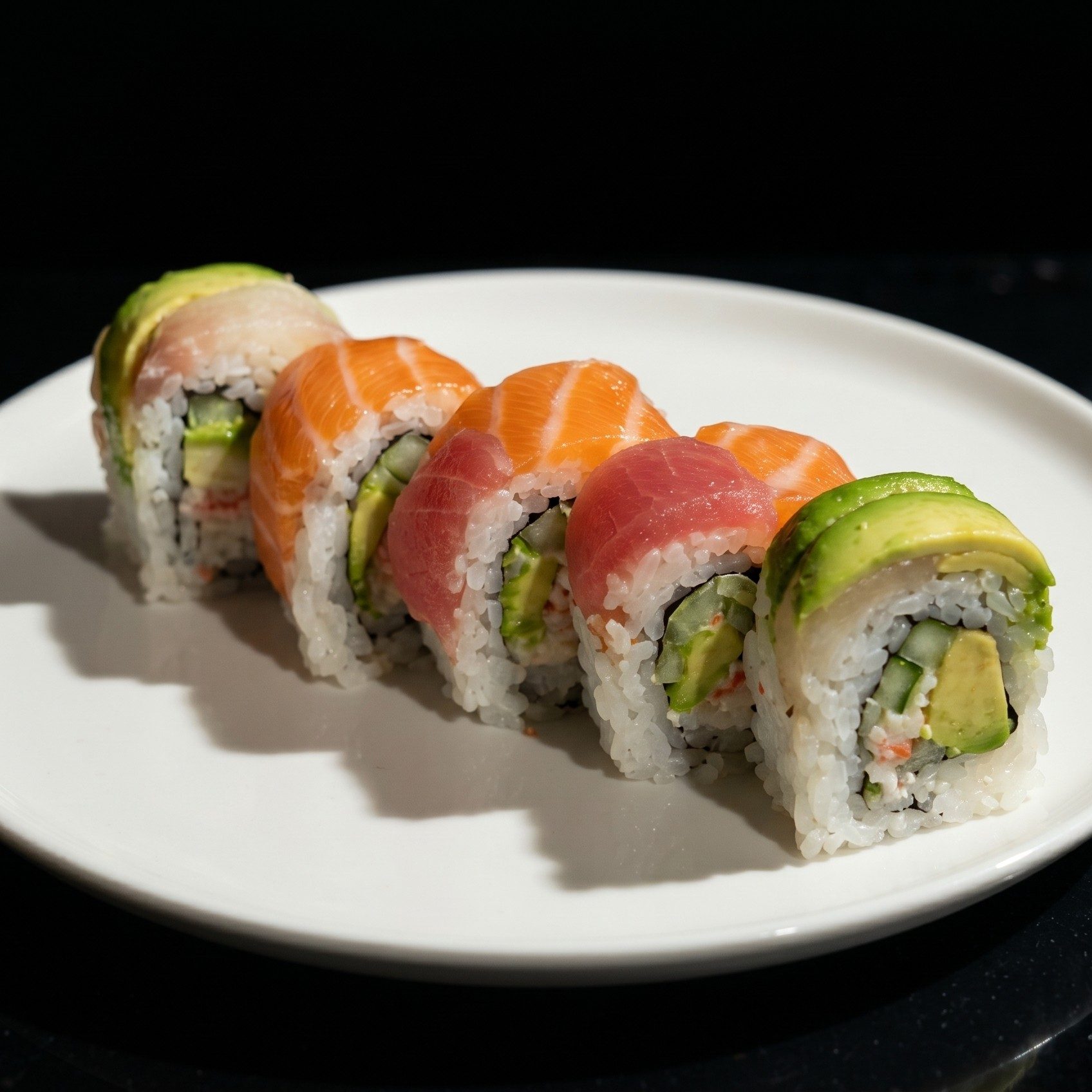 47. Rainbow Roll.