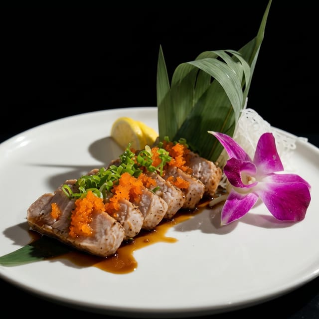 14. Pepper Albacore Tataki.