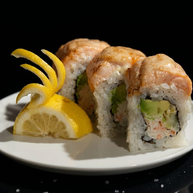 45. Baked Salmon Roll.
